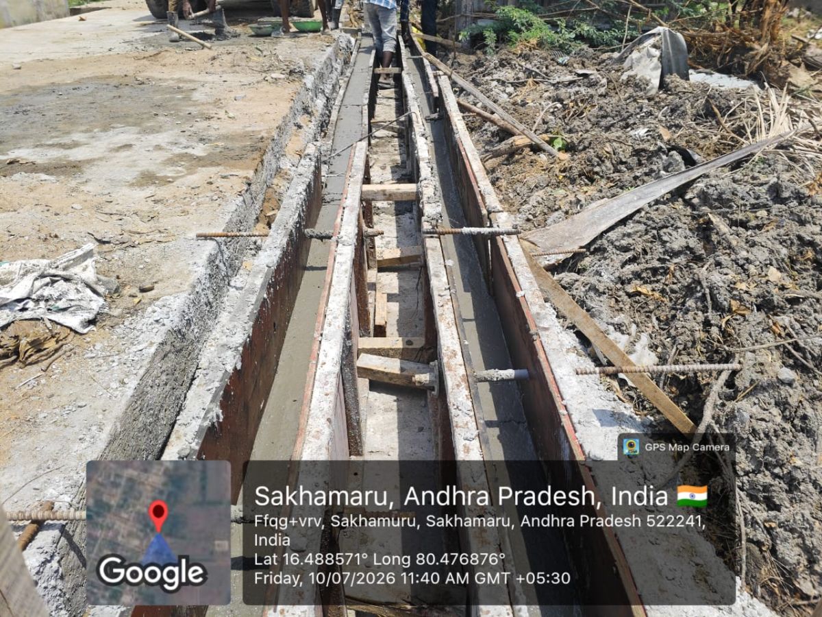 MEGHA ENGINEERING & INFRASTRUCTURES LTD(MEIL)-Infrastructures work in Tallayapalem,Amaravati,AP